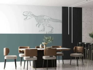 Best Vlakken met dino Kinderkamer | Dieren