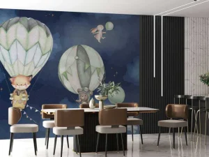 Best Vliegende dieren groen Babykamer | Dieren