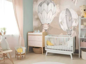 Sale Vliegende dieren taupe Babykamer | Dieren