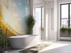 Best Voetbalstadion met zonsopkomst fotobehang Tienerkamer | Kinderkamer