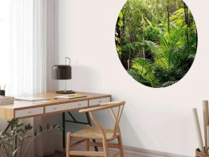 Hot Vol gegroeid oerwoud fotobehang Bloemen