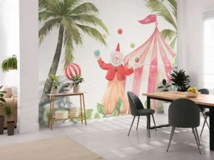 Fashion Vrolijke circus dieren Kinderkamer