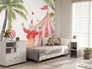 Fashion Vrolijke circus dieren Kinderkamer