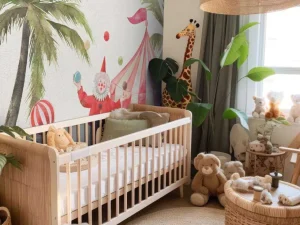 Fashion Vrolijke circus dieren Kinderkamer