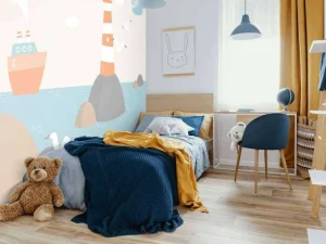 Hot Vuurtoren op zee fotobehang Babykamer