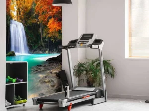Clearance Waterval in het diepe woud fotobehang Bloemen