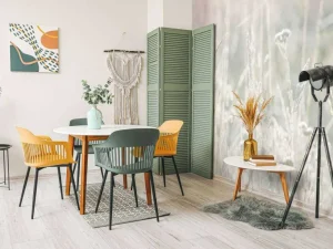 Clearance Weide planten in de zon met een wazige achtergrond fotobehang Slaapkamer | Bloemen