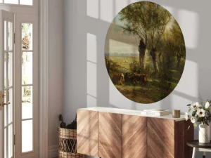 Best Weiland bij Oosterbeek fotobehang Kunst & Design | Dieren