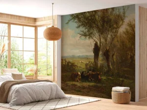 Best Weiland bij Oosterbeek fotobehang Kunst & Design | Dieren