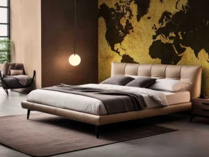 Clearance Wereldkaart in oude stijl fotobehang Hobbykamer