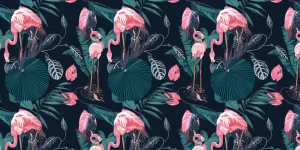 Online Wilde roze flamingo's Dieren