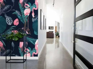 Online Wilde roze flamingo's Dieren