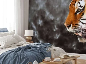 Clearance Wilde Tijger op zoek naar prooi fotobehang Dieren