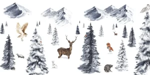 Online Winter Wonderland Kinderkamer | Dieren