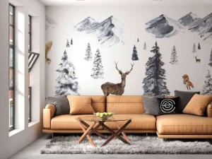 Online Winter Wonderland Kinderkamer | Dieren