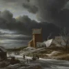 Fashion Winterlandschap fotobehang Kunst & Design