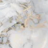Online Wit natuursteen met goud fotobehang Gang
