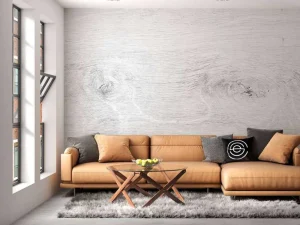 Best Witte houtstructuur fotobehang Gang | Oppervlakten