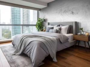 Best Witte houtstructuur fotobehang Gang | Oppervlakten