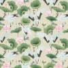 Clearance Witte kraanvogels, lichtbruin Kinderkamer | Dieren