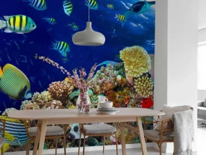 Sale Zeeleven bij een koraalrif fotobehang Tienerkamer
