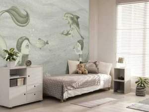 Fashion Zeemeerminnen wereld in groen Kinderkamer | Dieren