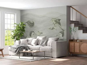 Fashion Zeemeerminnen wereld in groen Kinderkamer | Dieren