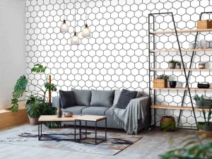 Best Zeshoeken print fotobehang Hobbykamer | Gang