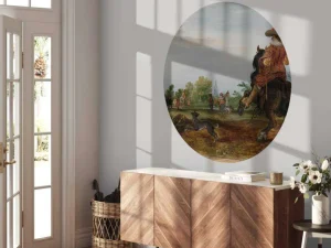 New Zomer door Adriaen van de Venne fotobehang Kunst & Design